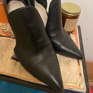 Black Steve Madden Pointy Heels